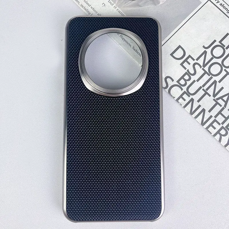 For Honor Magic 7 Pro Case Fashionable And Simple Konager Texture Plain Leather Drop-proof Cover For Honor Magic 7 Pro Funda