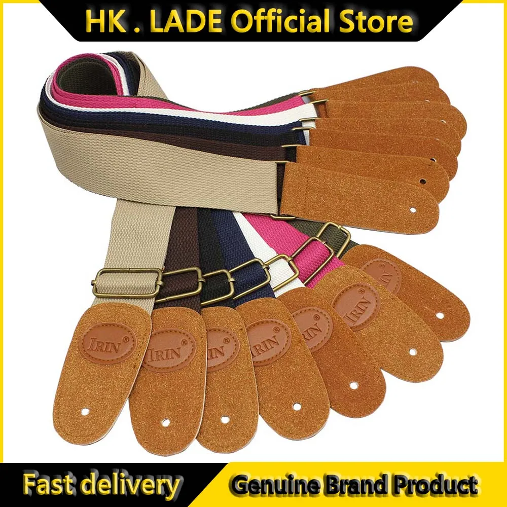 Guitar Strap Multi-Color Guitar Belts Adjustable Pure Cotton Guitar Straps for Bass Acoustic Electric Guitar Accessories Parts
