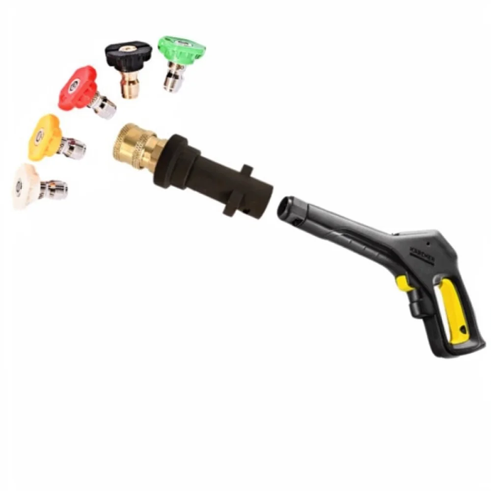 For Karcher K2 K7 Washer Adapter Kit Brass Quick Release Spray Applicator Cleaning Nozzles Professional Car Supplies