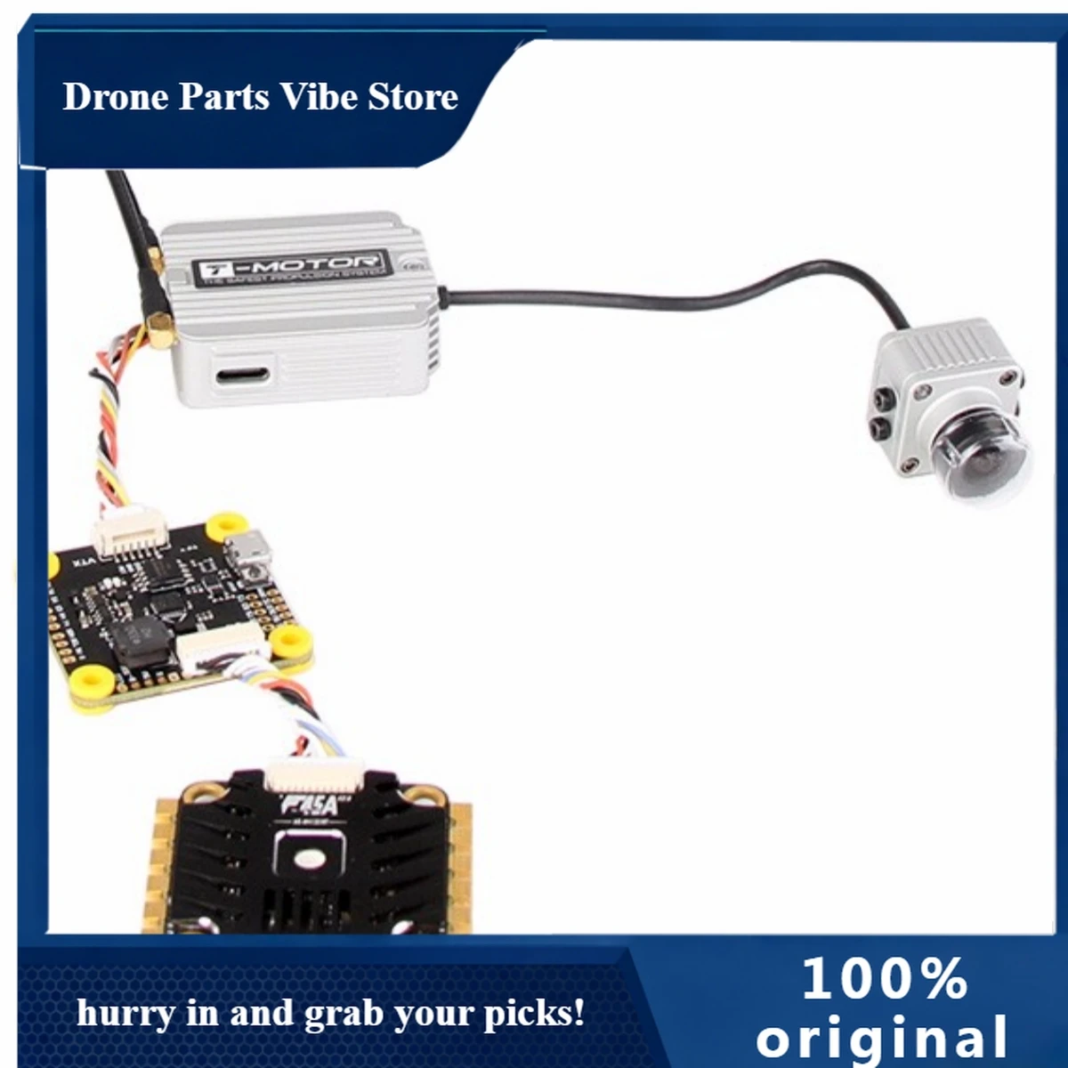 

APT-MOTOR F7 HD+F55A ProII 30x30 Stack 3-6S 4-in-1 Support Telemetry and SBUS ESC Combo FPV Dr-one Stack