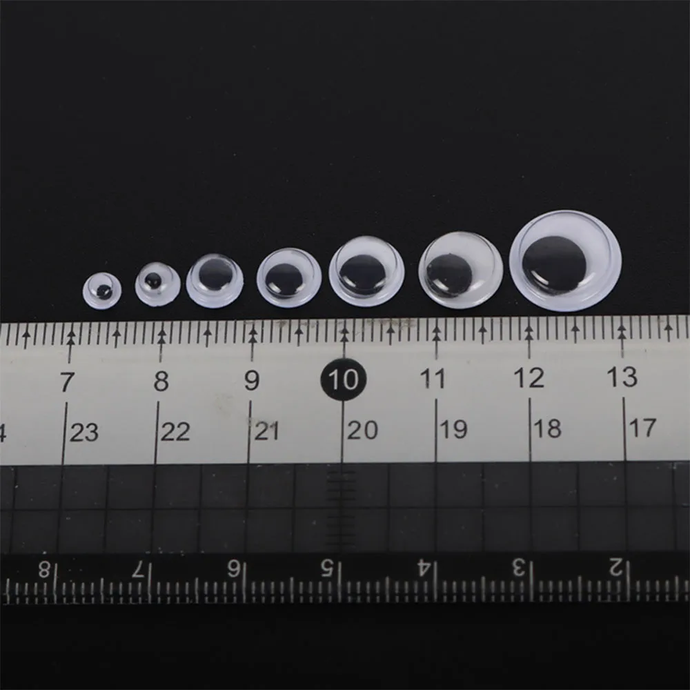 700PCS Self Adhesive Doll Eyes for DIY Art Craft Toys Googly Wiggly Eyes Scrapbooking Decor Eyes Craft Supplies