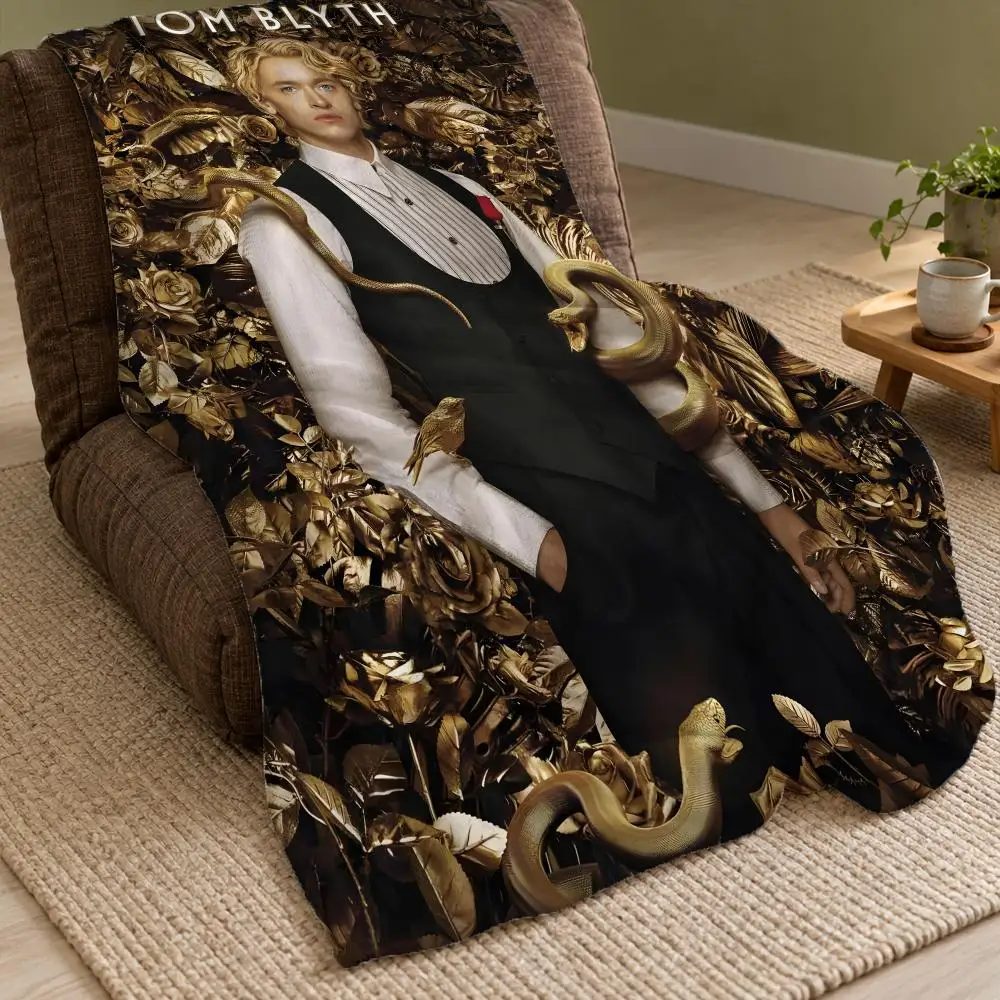 The Ballad Of Songbirds And Snakes 2 Throw Double Sided Flannel Throw Blanket Soft Warm Washable Home Decor