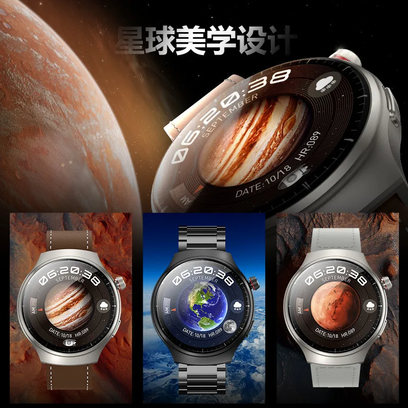 HW6MAX สมาร์ทวอทช์บลูทูธโทร 3D หน้าจอโค้ง SmartWatch โทรศัพท์นาฬิกากีฬา