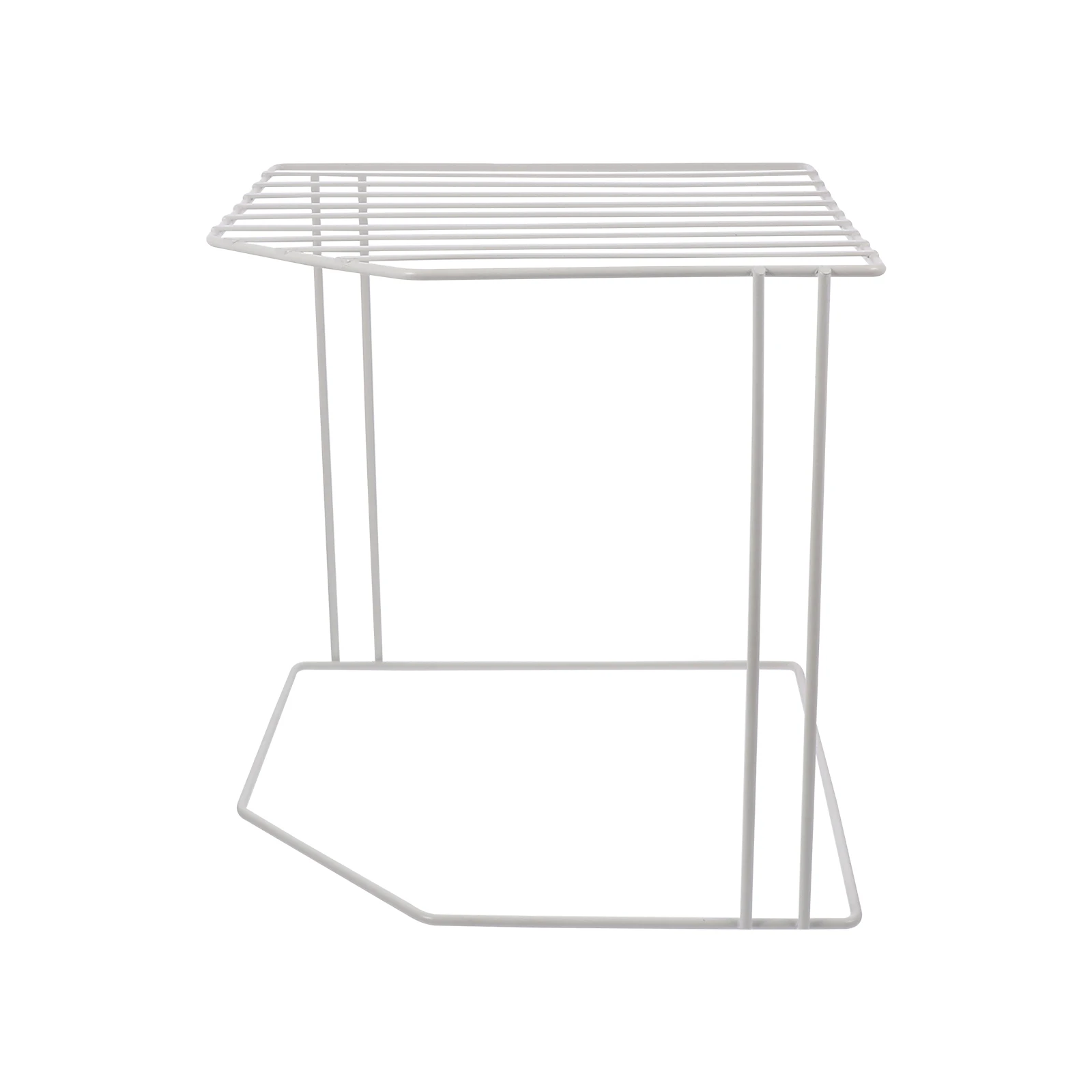 

Multi Layer Shelf Iron Double Layer Storage Rack Kitchen Bathroom Household Supplies ganizer Flat Surface Circular Support High