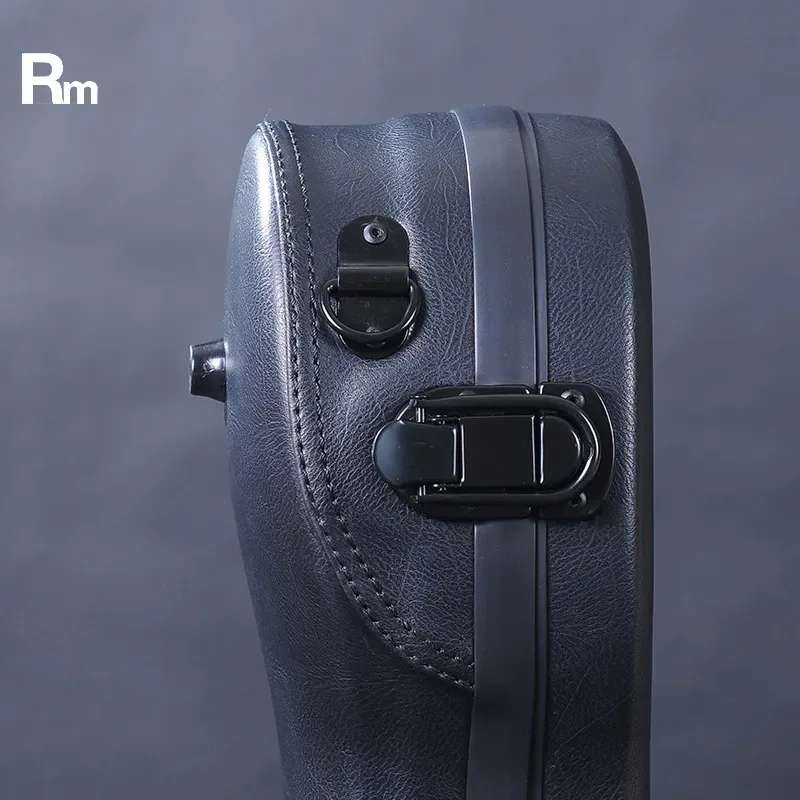 Wholesale 24 Inch Small Four String Guitar Case FRP Bag Leather Hard Shell Shockproof Waterproof Piano Case Can Back Three