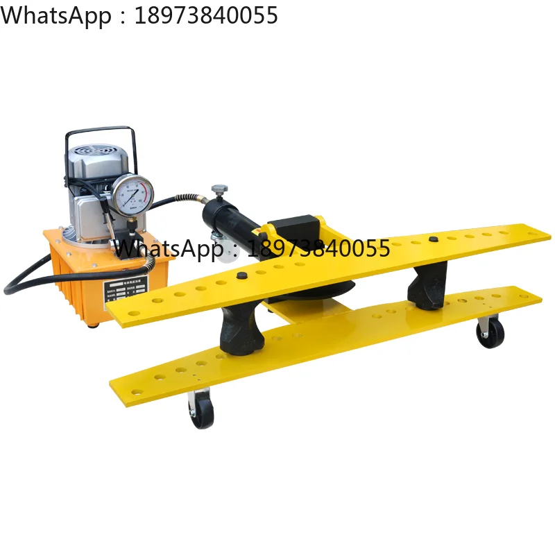 DWG-4 Semi-automatic pipe bending machine for 22-108mm round galvanized steel tubes