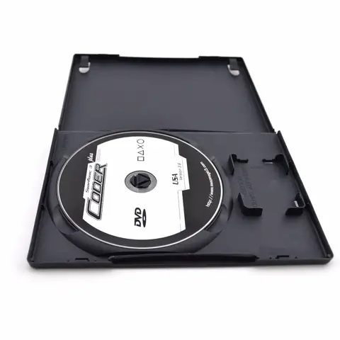 PS2용 CD DVD 디스크 플라스틱 케이스 용량 디스크 CD 보관함