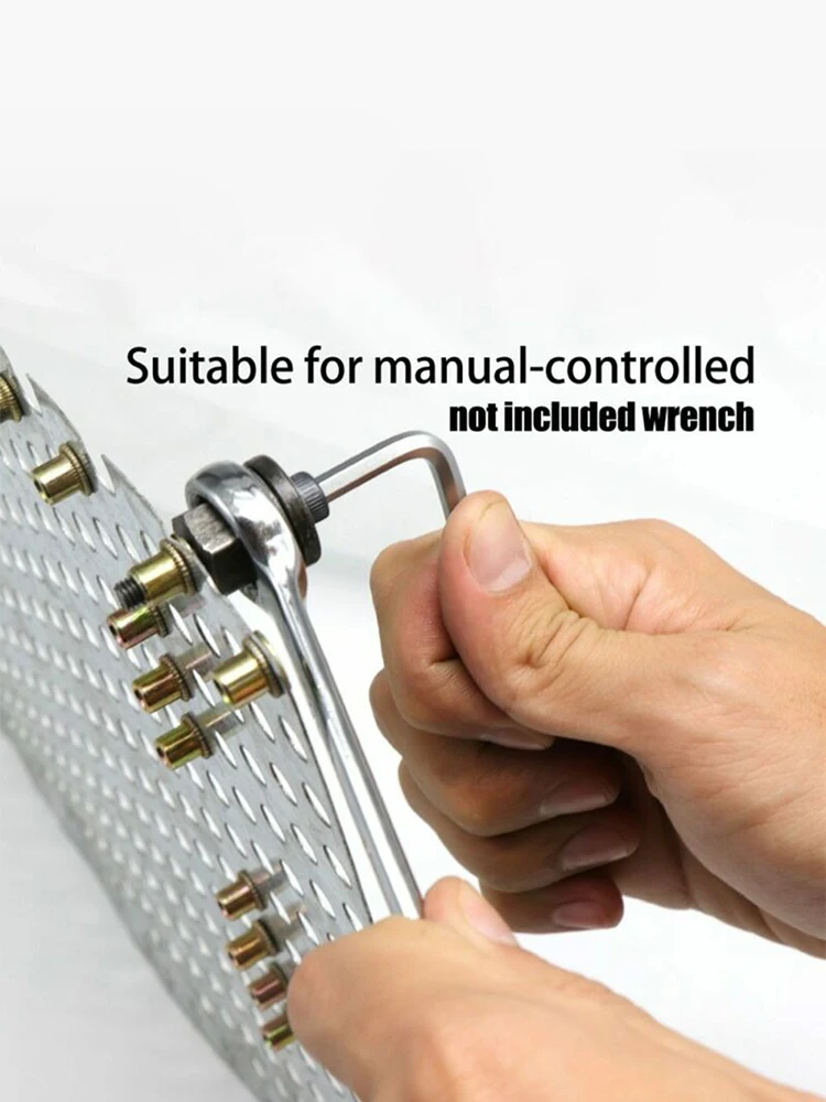 Mão Rivet Tool cabeça Set, substituição Dica, Mandril cabeça para Rivet Nut Tool, M3, M5, M6, M8, M10, Manual Riveter