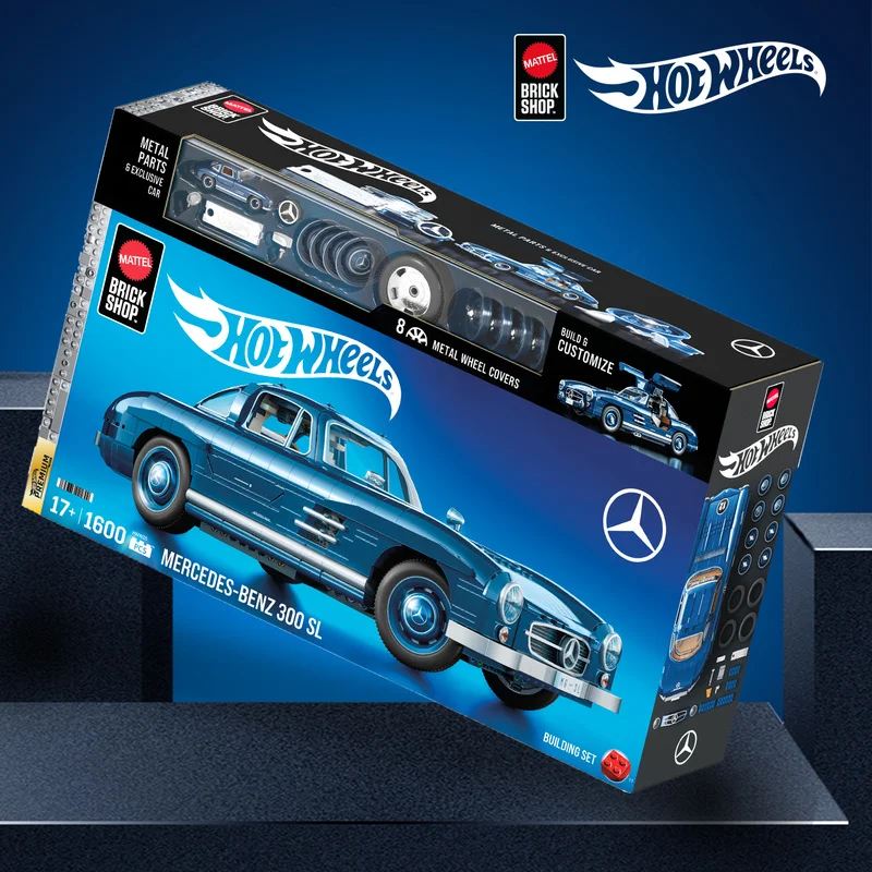 Hot Wheels Official Genuine Car Toy Cadillac Maserati Camaro Chevrolet Corvette Acura Mercedes-Benz Collectible Model Toy Gift view 5