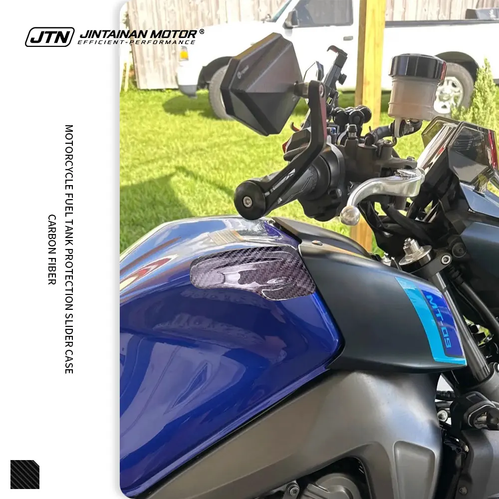 燃料タンク保護カバー-mt09-mt-09-2021-2023-オートバイカーボンファイバーブロック落下防止スライダーカバー-acces