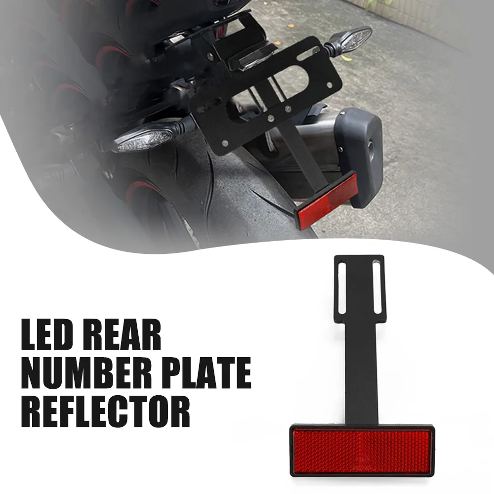 

FOR DUCATI MTS1100 MTS1200 MULTISTRADA 1000DS 1100 1199 695 750 Motorcycle License Plate Holder Parts Extend Tail Reflector 2024