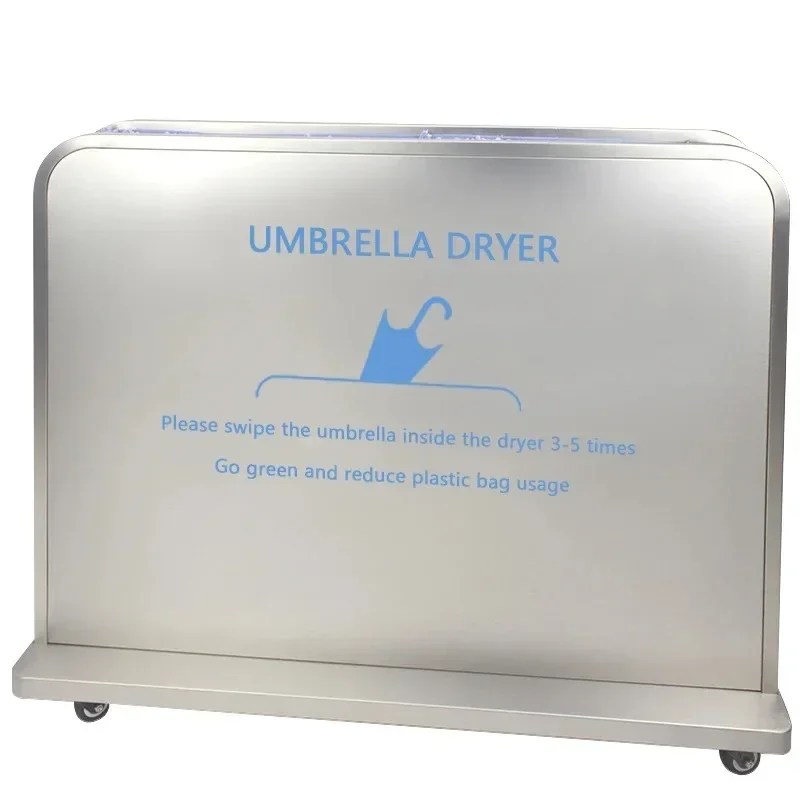 

10L Wet Umbrella Dryer Rainwater Remover Stainless Steel Customized Eco Friendly Manual Umbrella Dryer Machine Wrapping Holder