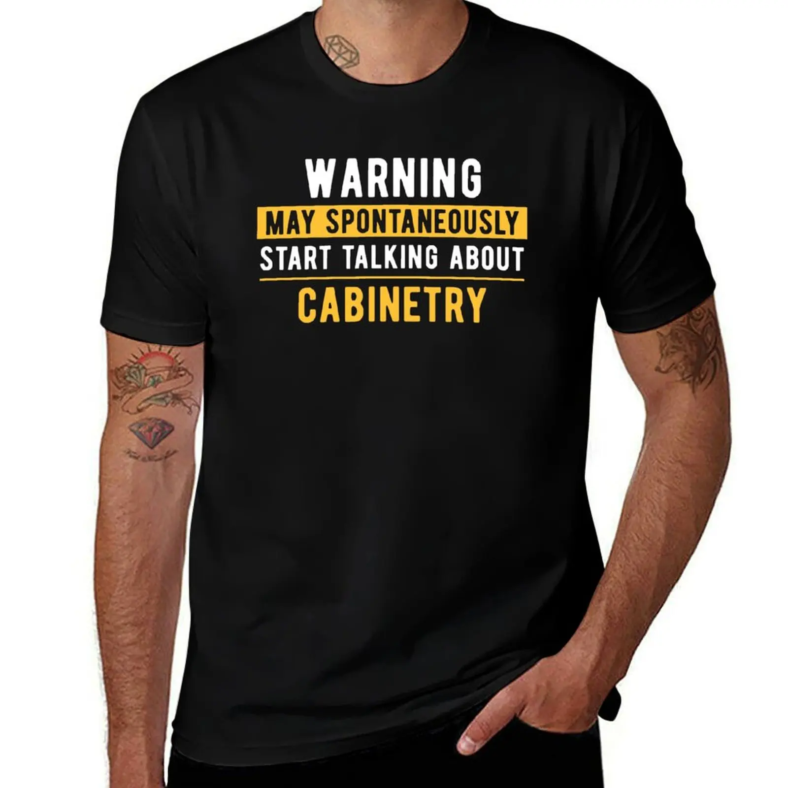 

Cabinet Maker Cabinetry Talk T-Shirt Short sleeve tee Louboutins cotton man t-shirts designer t shirt men