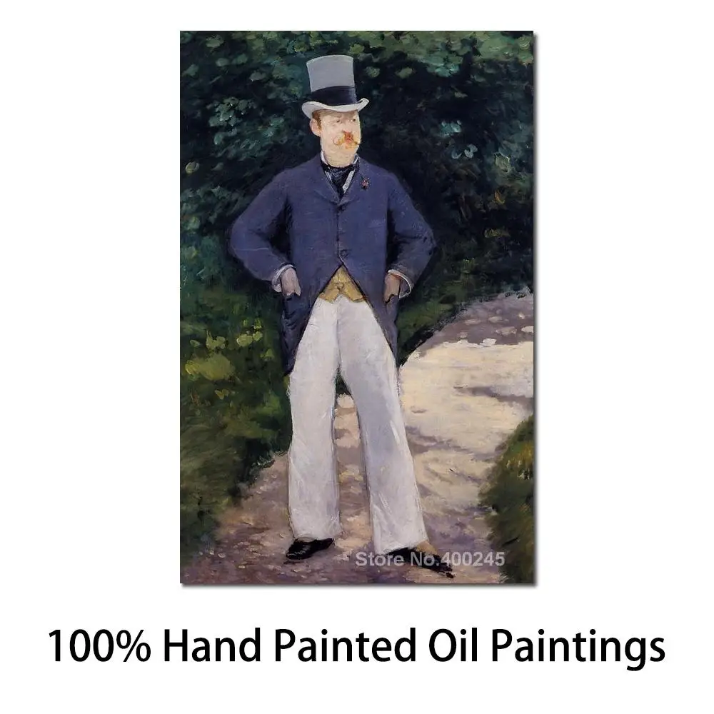 

Wall Art Portrait of Monsieur Brun Edouard Manet Paintings Hand Painted High Quality