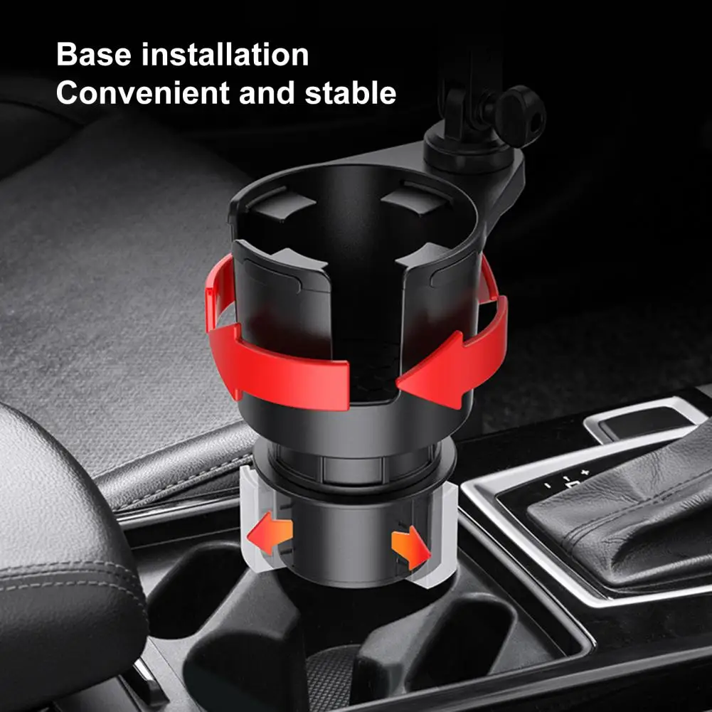 

Water Cup Holder Convenient Suspension Structure Portable Car Cup Holder Extender Car Accessories