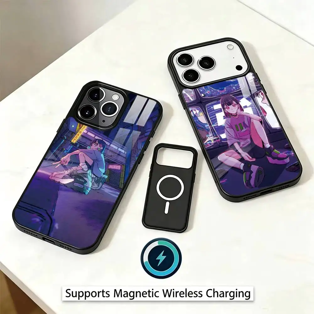 Dream Pop Zutomayo Phone Case For iPhone17,16,15,14,13,12,11 Plus,Pro Magnetic Supports Magnetic Wireless Charging