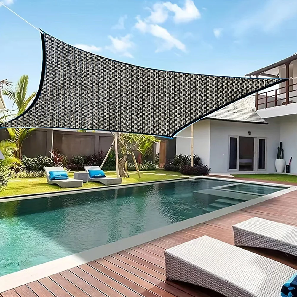 

Sunshade Cloth 2X3M Uv Resistant Reusable Shade Net For Balcony Window Garden Plant Cover Sun Blocking Heat