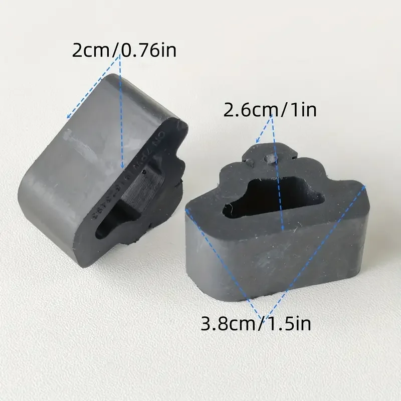 2Pcs Original Engine Hood Rubber Plug Car Engine Cover Protect Bonnet Damper Hood Rubber for Old Jetta Engine Hood Rubber Block