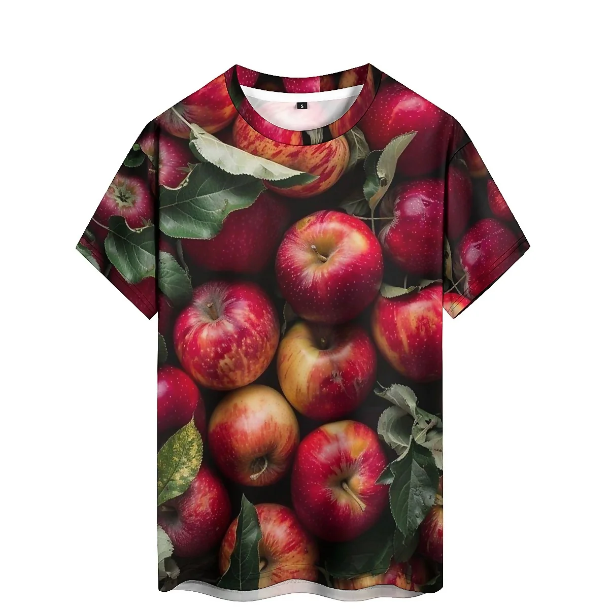 Men's Daily Wear 3D Printed Short-Sleeve T-Shirt - Holiday Costume, Printed Shirt, Full-Body Print