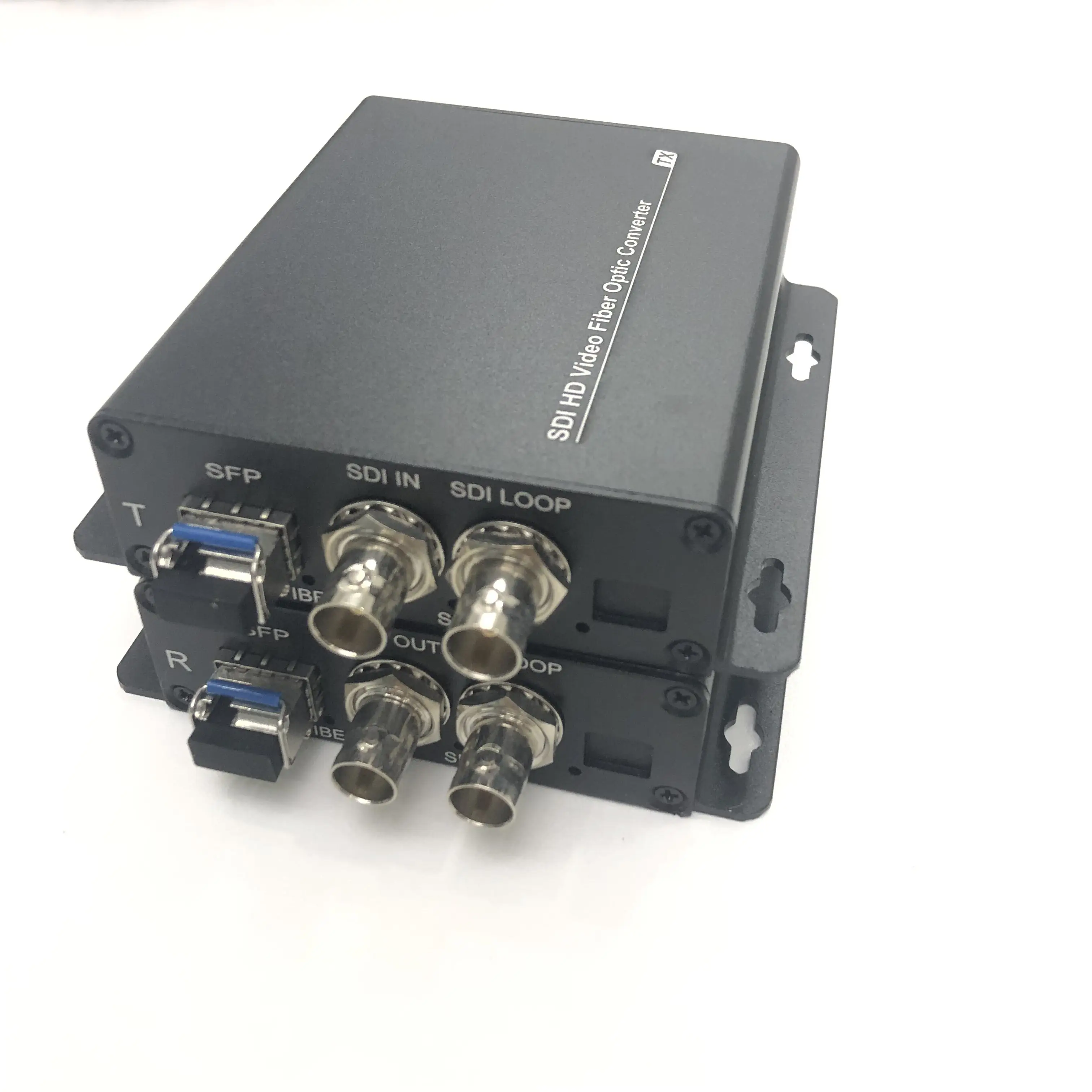 fibre optical converter audio video Fiber Optic Converter cctv video  hd-sdi video transmitter and receiver