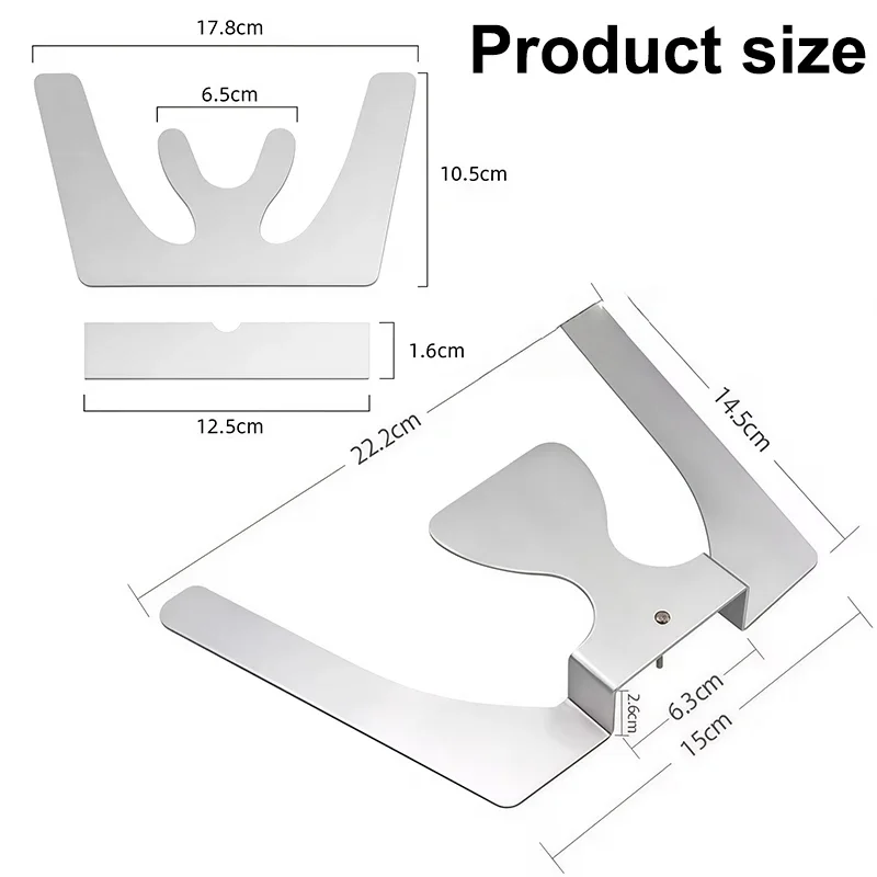 2D/3D Dental Occlusal Maxillary Cast Jaw Fox Flat Steel Plate Full Dentures Can Be Sterilized Teeth Whitening Tools