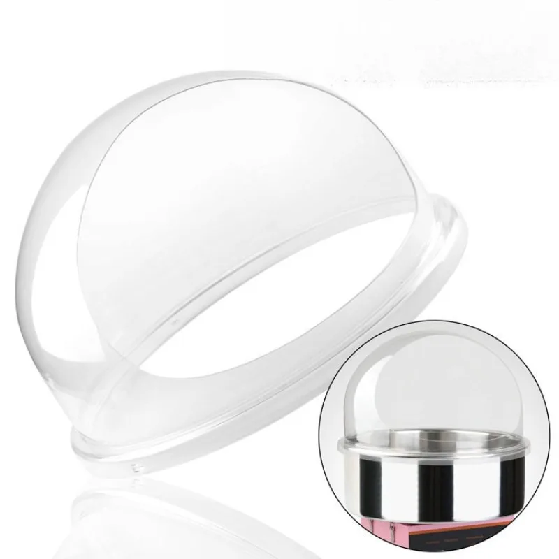 Commercial Cotton Candy Machine Cover Clear Floss Sugar Maker Bubble Shield Dome