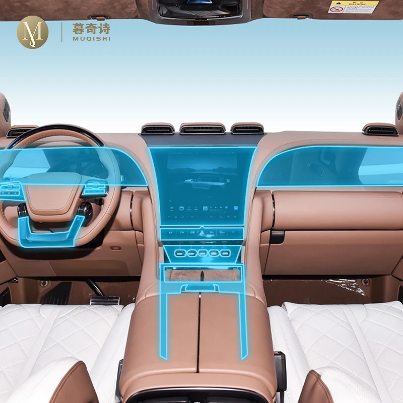 

Для BYD U8 Stargazy pie 2023-2024Car интерьерная центральная консоль прозрачная фотопленка для ремонта от царапин PPF refit