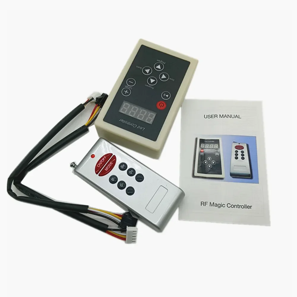 6803 RF Controller 133 Change for Dream Magic Color Chasing 5050 RGB LED Strip .Colorful strip