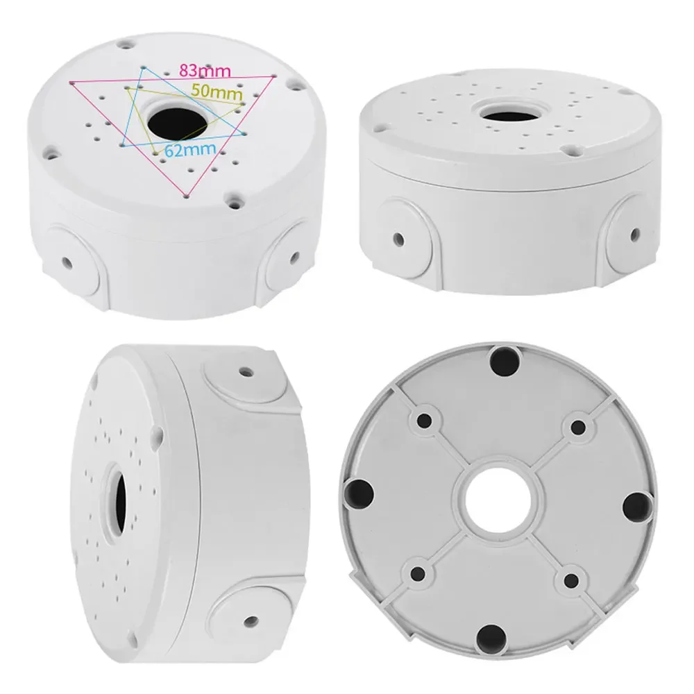 كاميرا صندوق وصلات كابل قاعدة عميقة للقبة/كاميرا IP مقاوم للماء جبل قوس قاعدة بلاستيكية مراقبة قبة بين قوسين