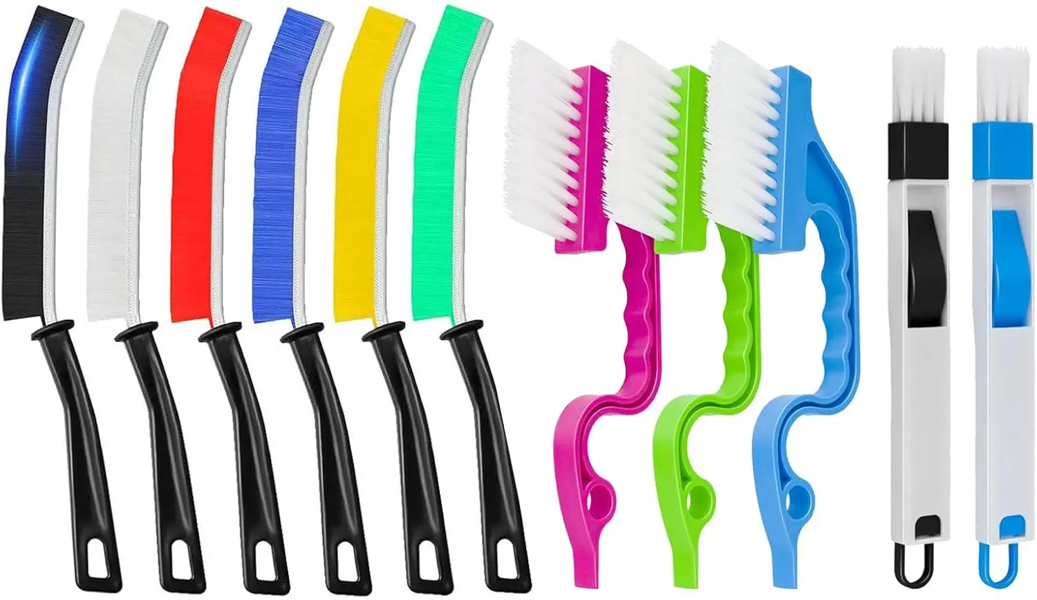 

Набор щеток для чистки щелей, 11 шт., для кухни, ванной комнаты, окон, раковин, смесителей, ванн, плитки