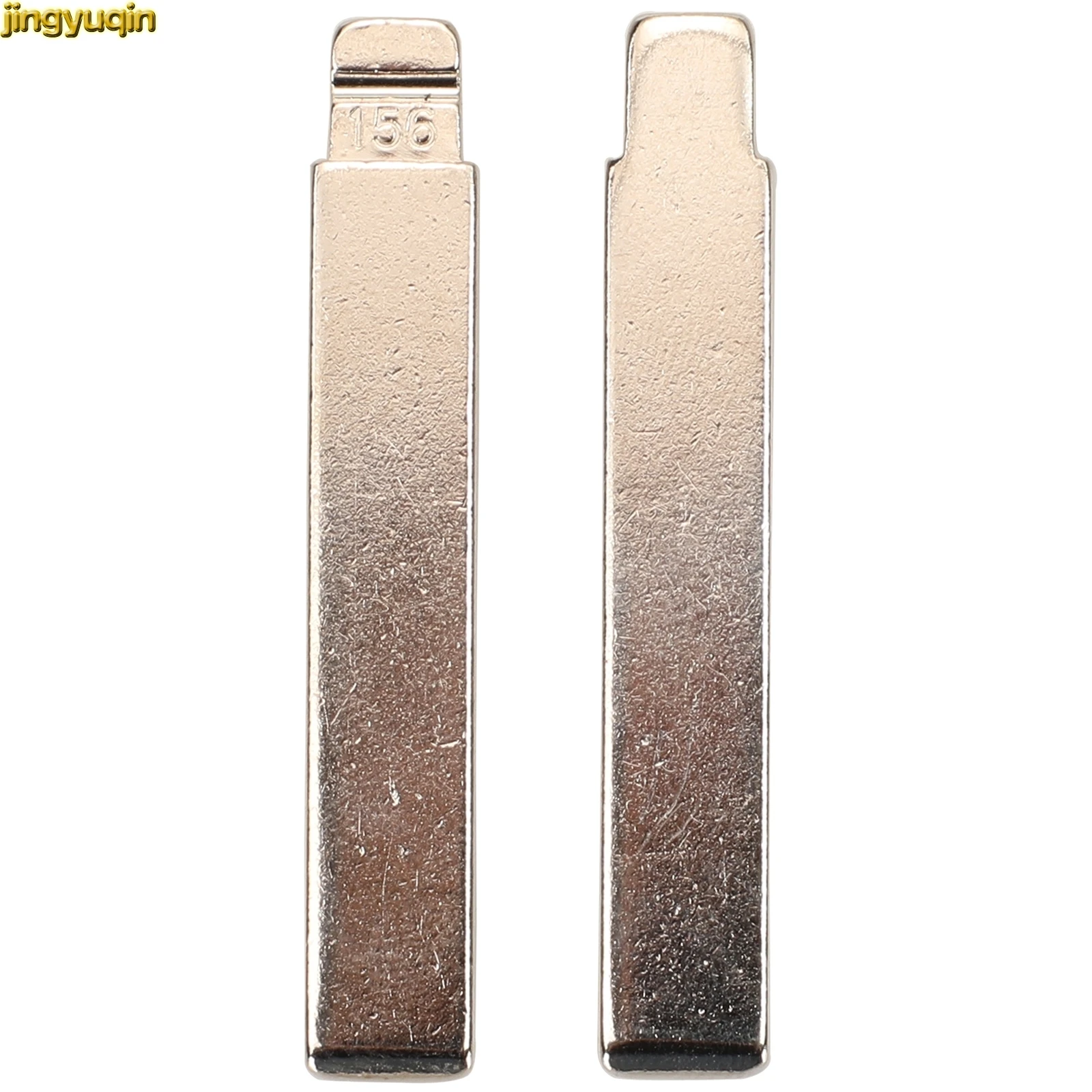 Jingyuqin 30pcs 156# Flip Remote Car Key Blank For Hyundai Verna Kia K5 No.156 Folding Uncut Blade Replacement