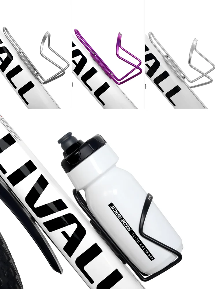AliExpress riderace RIDERACE Bicycle Bottle Holder Aluminium Alloy Lightweight Road Bike Water Bottle Cage Cup Bracket For MTB Cycling Kettle Mount