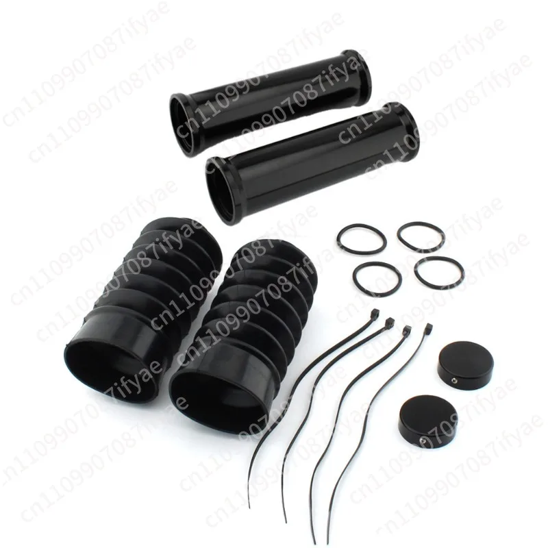 Suitable for Harley 883 1200 front shock absorption bold modification, front fork sleeve with shock absorption dust cover sleeve