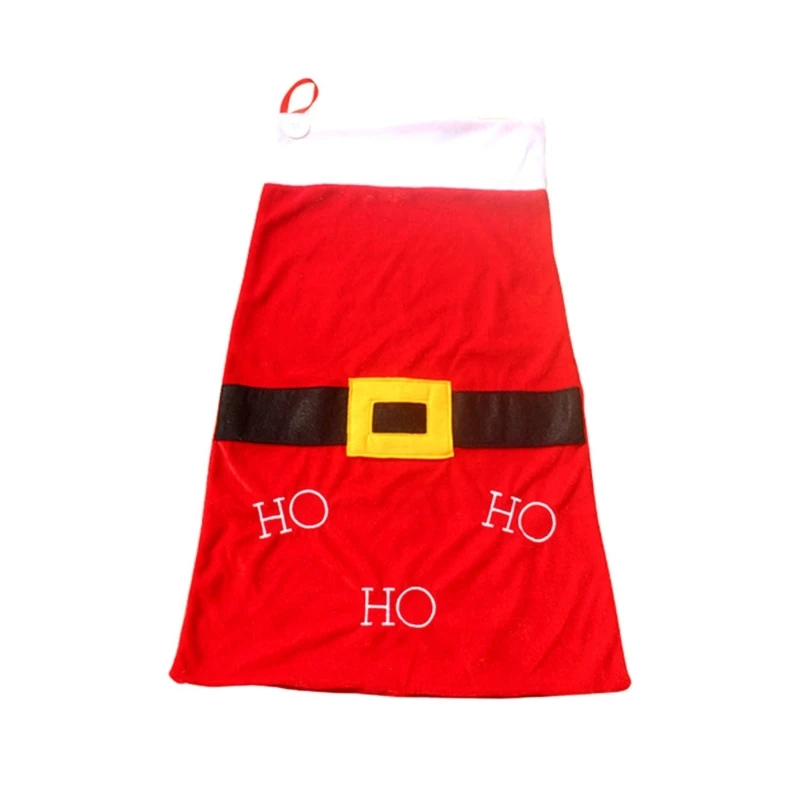 

Velvets Gift Bag with Convenient Drawstring Christmas Present Presentation Elegant Large Capacity Santa Sacks