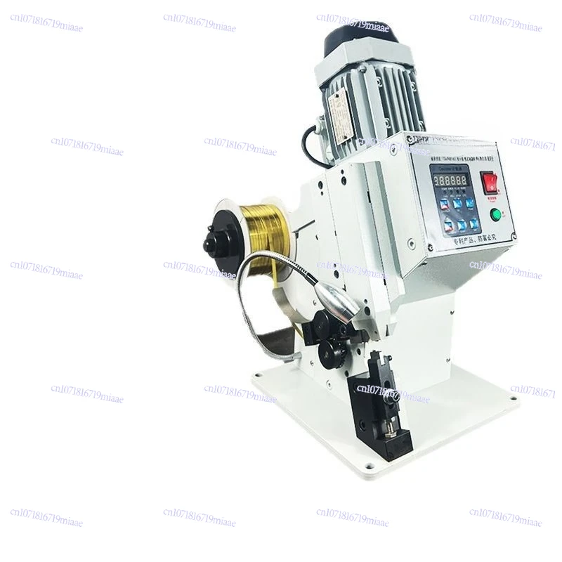 Numerical Control Feeding Copper Belt Machine, Copper Belt Crimping Machine Copper Buckle Machine Data Cable Headphone Wire