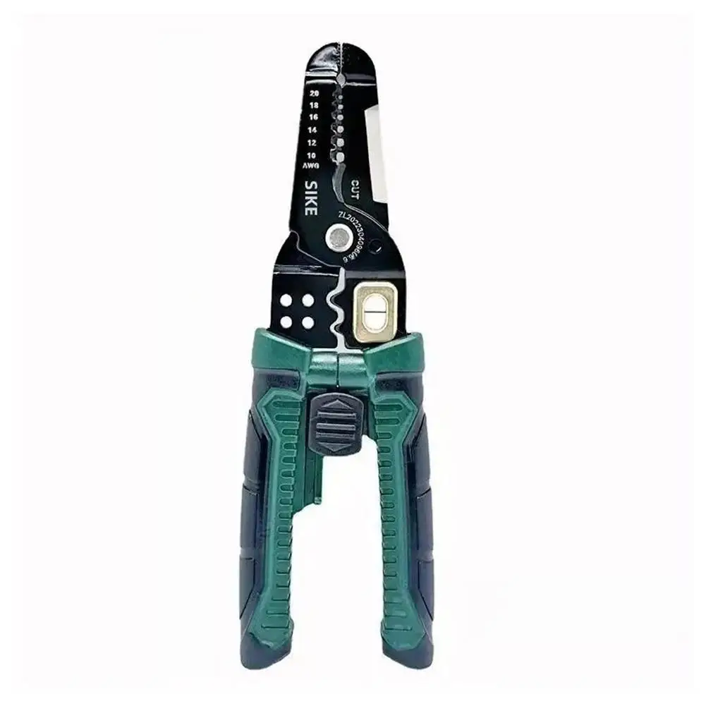 Crimper Cable Cutter Adjustable Automatic Wire Stripper Iron Copper Wire Cutter Wire Crimping Pliers Clamper Electrician Tool