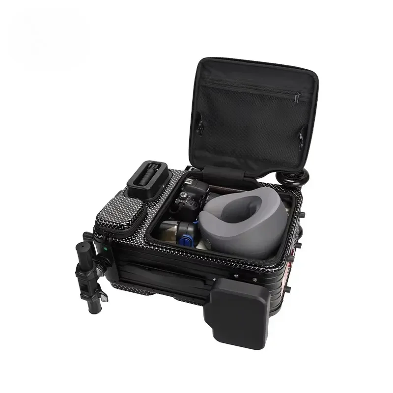Popular Rideable Electric Luggage Two-person Riding Smart Electric Luggage Suitcase for Outdoor Camping