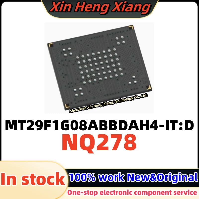 (2-10pcs)NQ278 MT29F1G08ABBDAH4-IT:D MT29F1G08ABBDAH4-IT D MT29F1G08ABBDA Code BGA Chipset