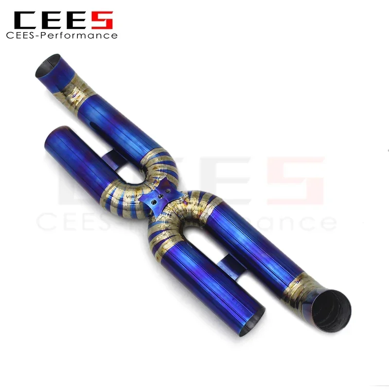 CEES For PORSCHE 911 992 Turbo S 3.8T 2020-2023 Performance  Race version Exhaust Pipe Straight exhaust