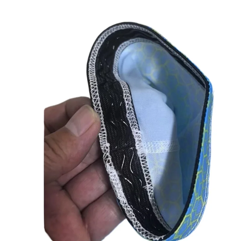 2025 العلامة التجارية اليابانية الجديدة الحرير الجليد الصيد باندانا القبعات الدراجات القيادة الصيد غطاء الساق الشمس حماية أكمام أذرع تبريد 3 قطعة مجموعة #5