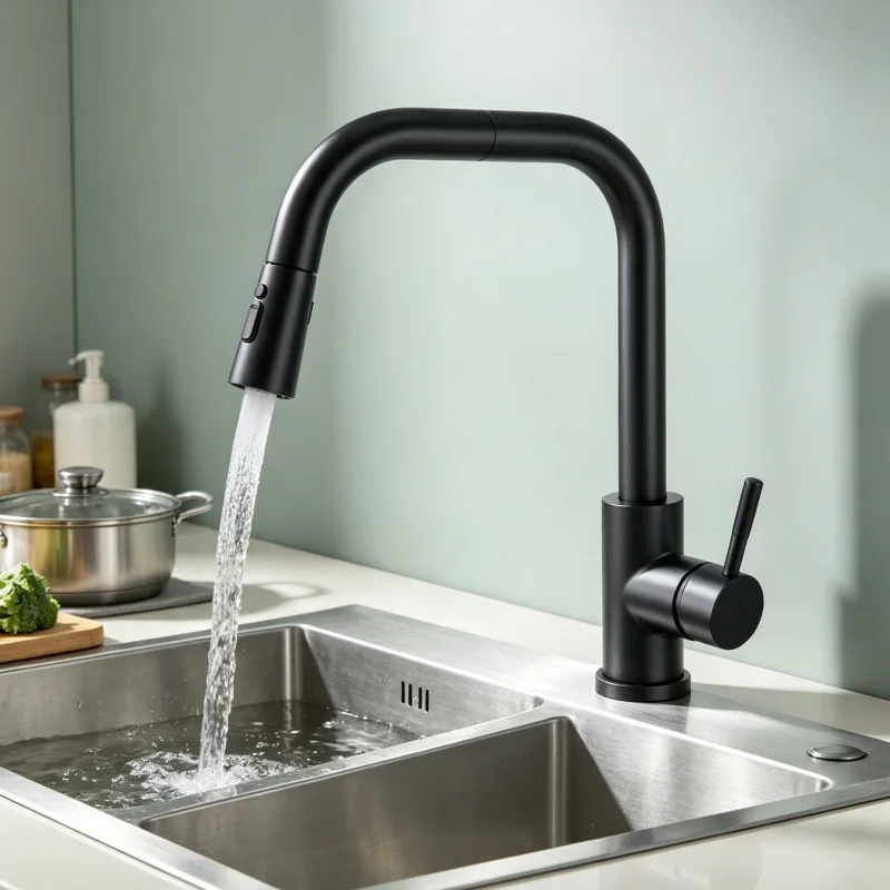 Robinet de cuisine noir flexib - Commercial Kitchen Mixer Tap avis et prix