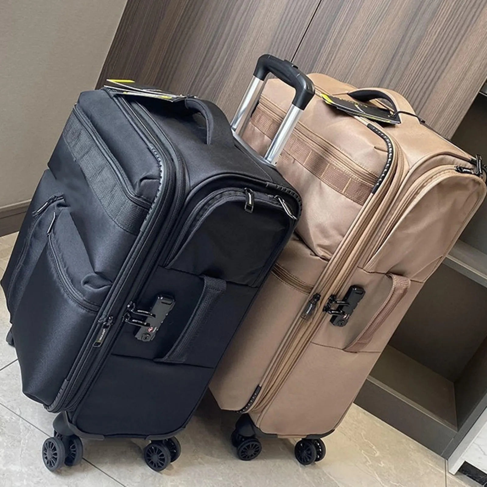 Business Trolley Case Laptops Handbag Luggage Bags Travel Suitcase Scalable Multiple Pockets Baggage Silent 4 Wheel Boarding Box