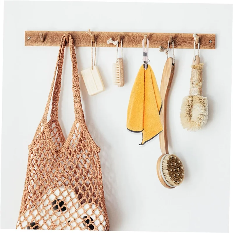 Promotion! Cotton Rope Towel Holder Wall Mounted Towel Rack Hanging Towel Clip Disc Towel Mounting Hook