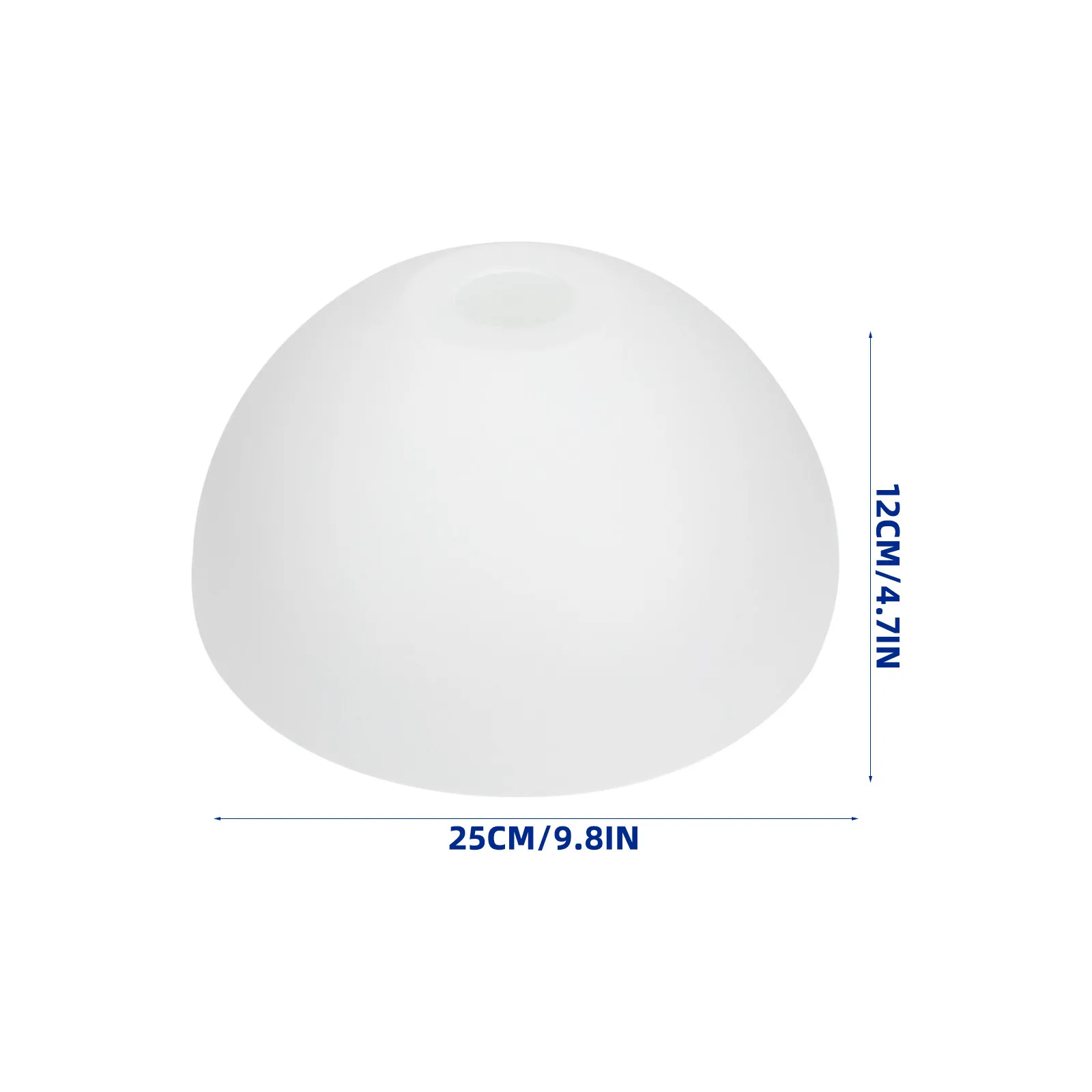 2Pcs Mushroom Lamp Shade Simple Design Table Light Cover for Home Desk Bedside Lamp Replacement Chic Lampshade