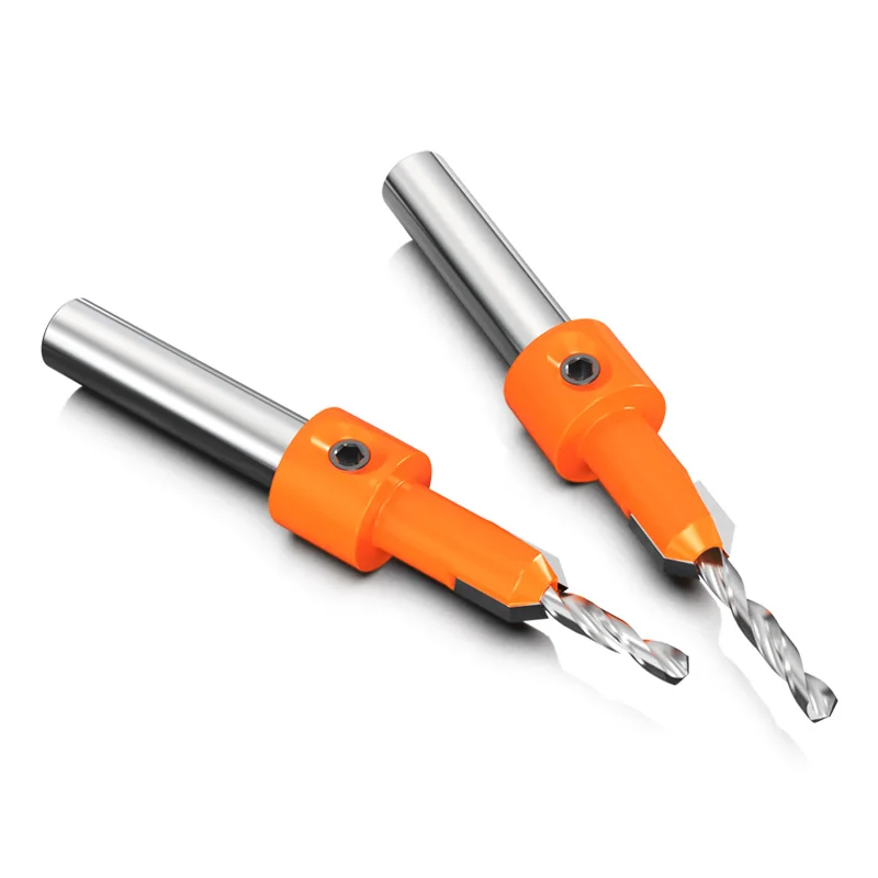 HUHAO 8mm Gambo HSS Lavorazione Del Legno Svasatore Router Bit Vite Estrattore Remon Demolizione per Legno Fresa Strumento di Lavorazione Del Legno