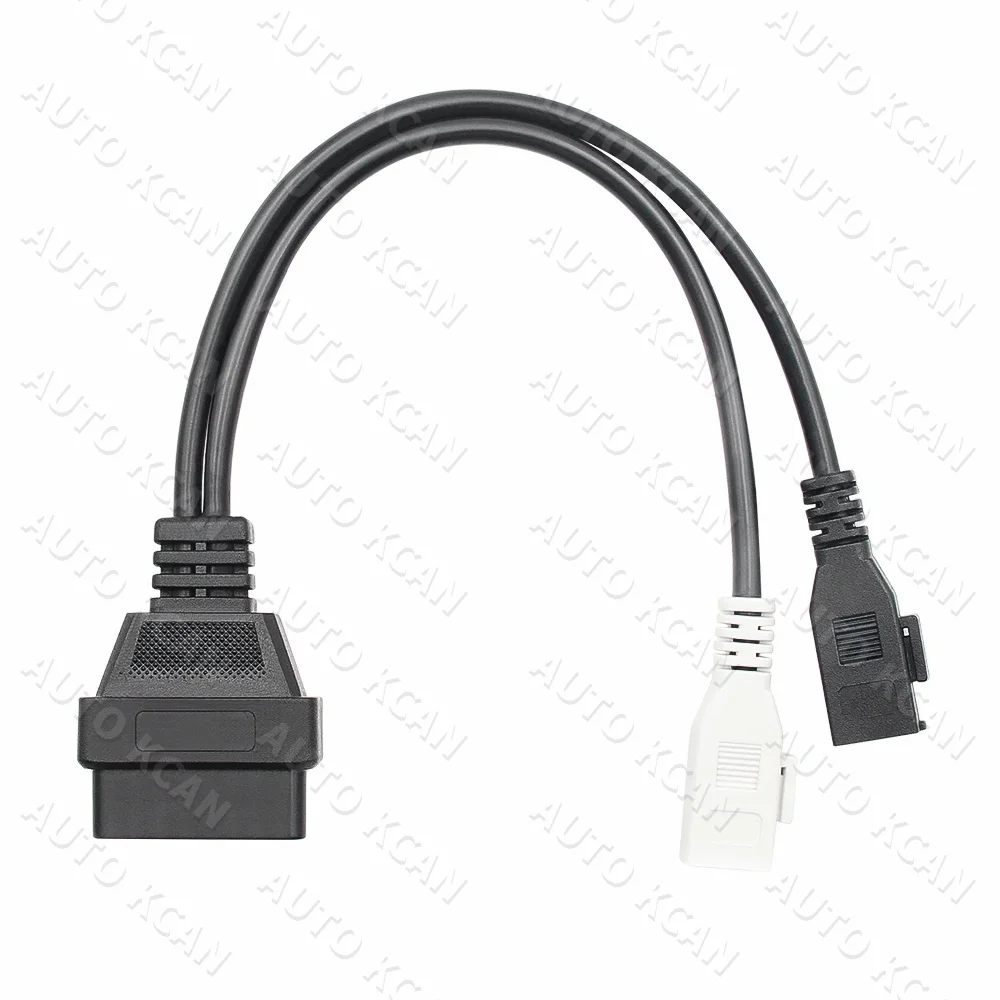 2X2Pin Adapter to 16Pin Female OBD2 Connector OBD2 Diagnostic Cable ForVAG ForVW Adapter Diagnostic Cable