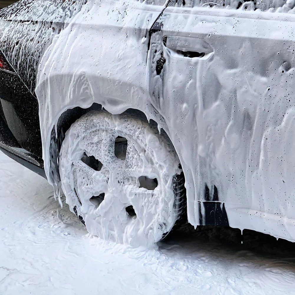 

Регулируемая насадка для пенопласта Профессиональная пенопластовая насадка Черно-белая пенопластовая насадка для уборки дома для электрических мойков высокого давления