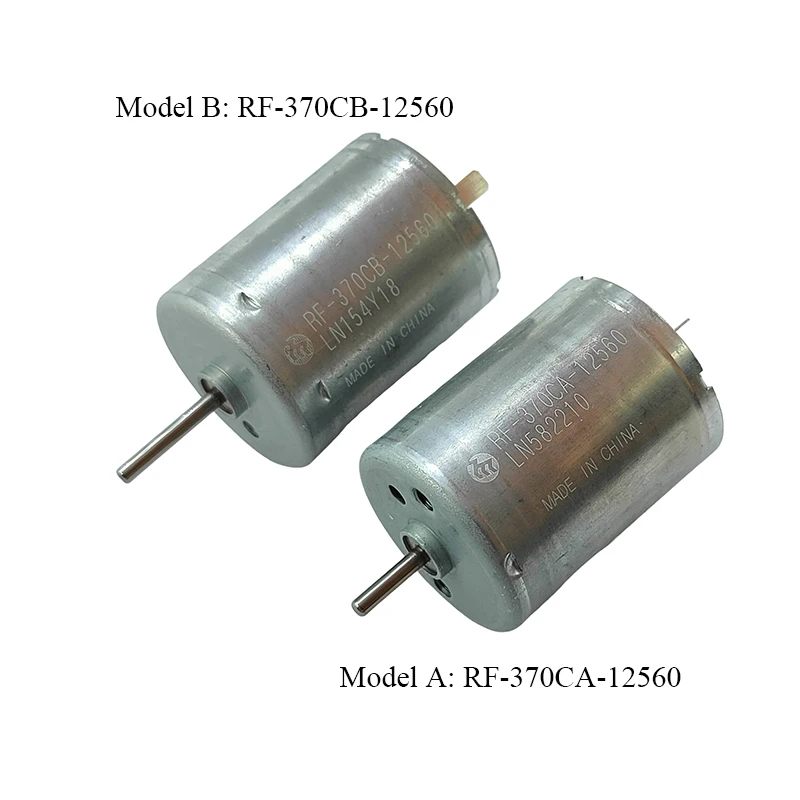 

RF-370CA-12560 RF-370CB-12560 Mini 370 Motor DC 12V Micro 24mm Brush Motor Low Current Long Life Metal Brush Motor