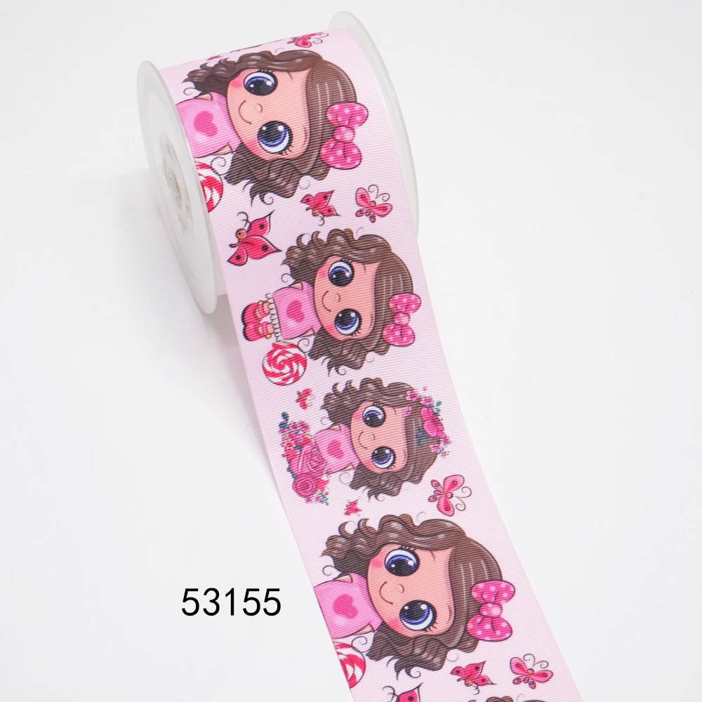 DIY Cartoon Fairy Printed Grosgrain Ribbon For Craft Supplies Sewing Accessories 5 Yards, Planar Resins Mold 10 Pieces. 52135