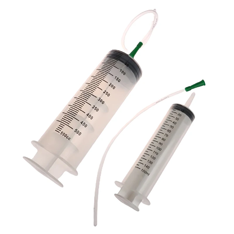 Large Capacity Syringe Reusable Plastic Pump Nutrient Health Measuring Syringe Pumping Oil Feeding Enema Glue Filling